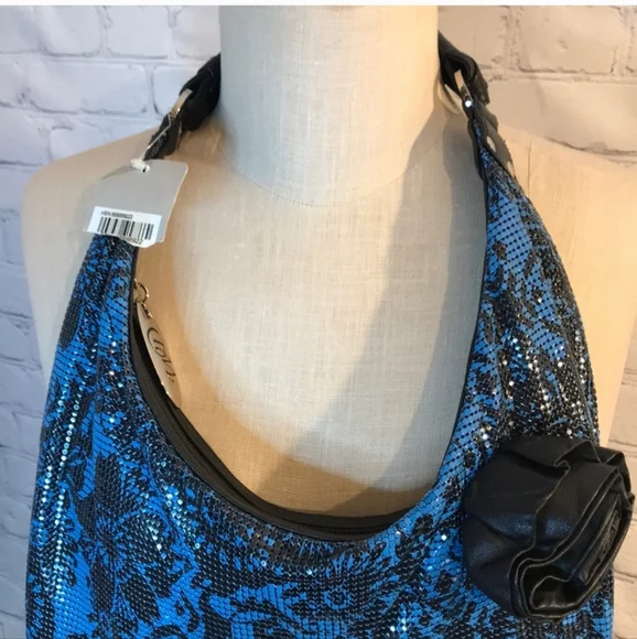 Free Ship--NWT Whiting & Davis 💙🖤 - Picture 3 of 8